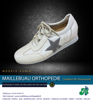 Chaussure orthopédique de fabrication française à Lattes 